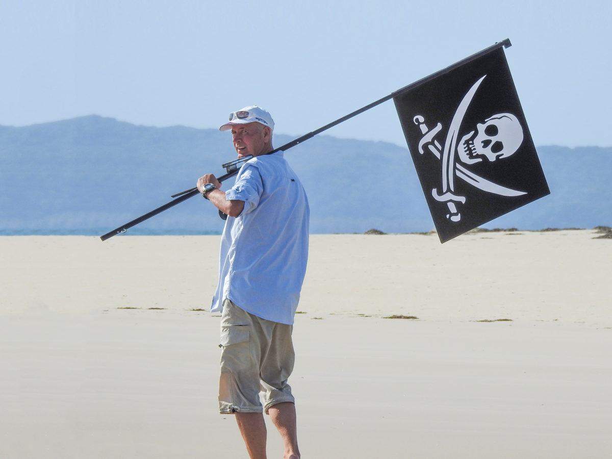 John Daffy on Pirate Island